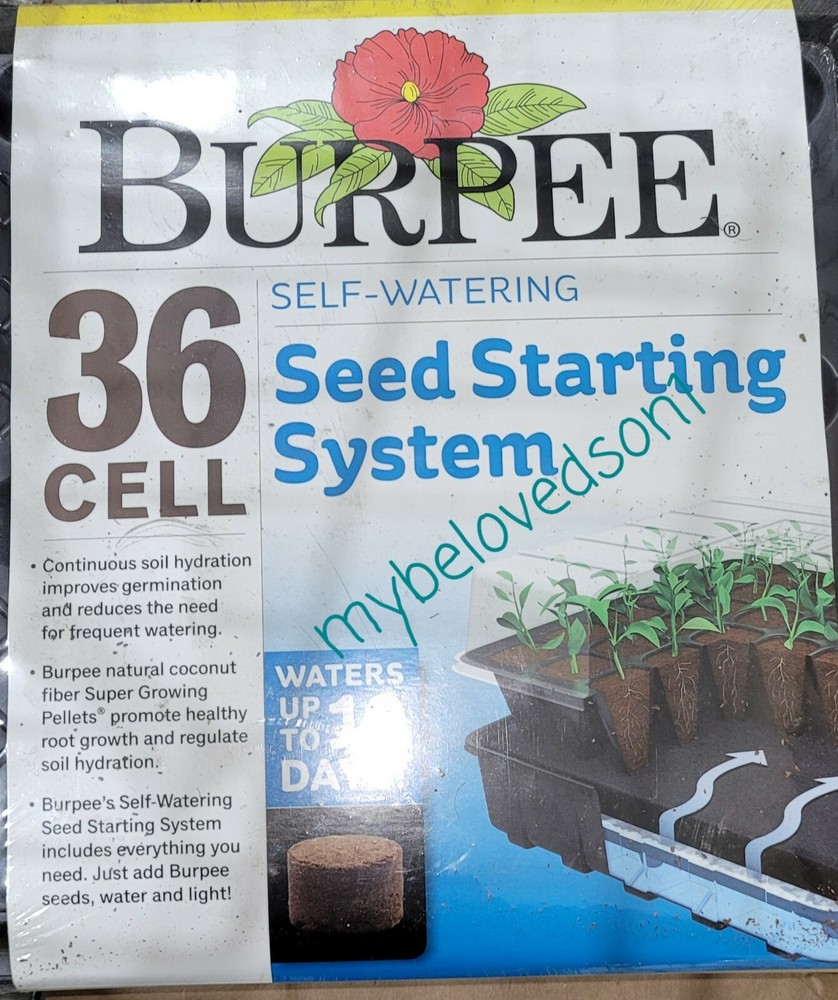 Burpee Self Watering Seed Starting System Waters Up To 10 Days 36 cells