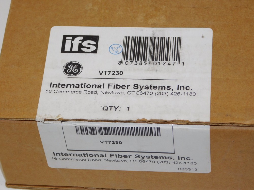 New GE Security IFS VT7230 2 Channel Digital Video Transmitter Module Unit + Box