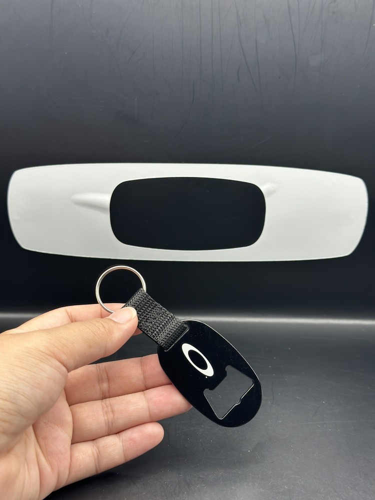 Oakley Bottle Opener Keychain Black
