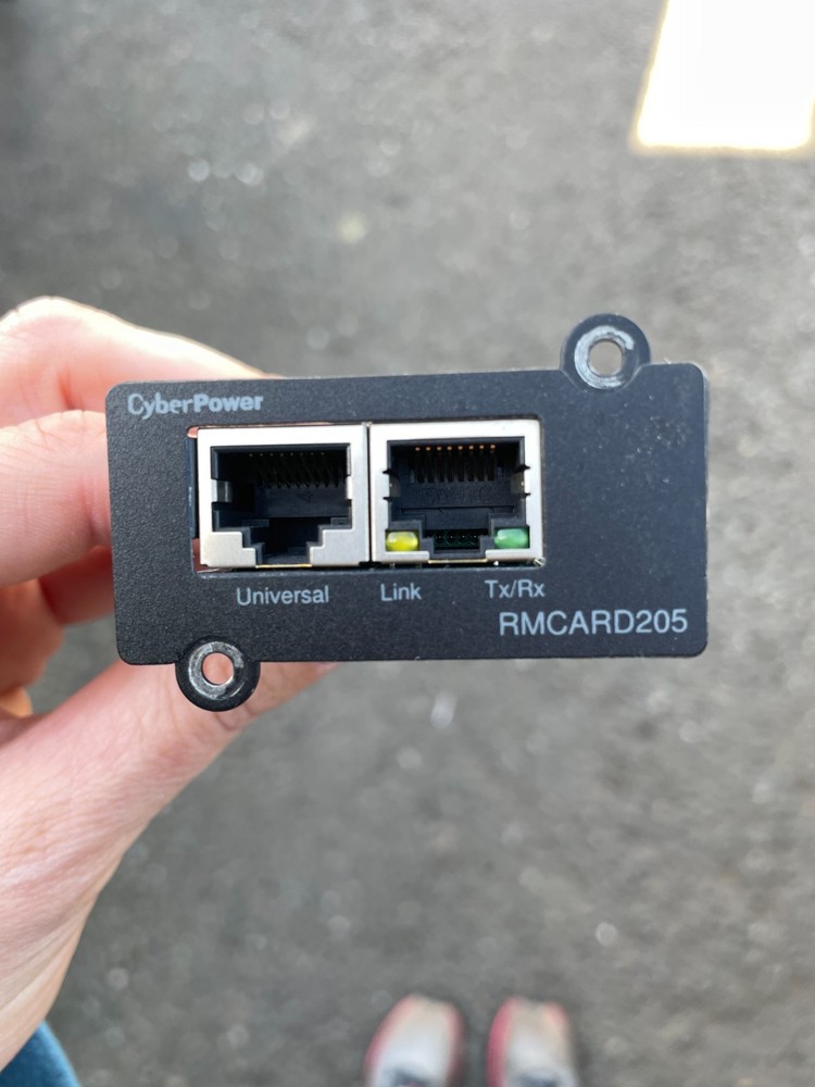 CyberPower RMCARD205, used