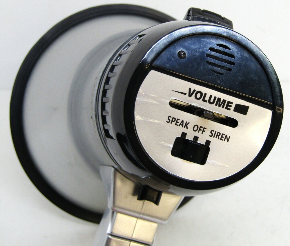 MerchSource 2018 Hand-Held Megaphone with Siren.