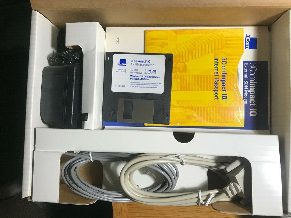 3COMImpactIQ External ISDN Modem,
