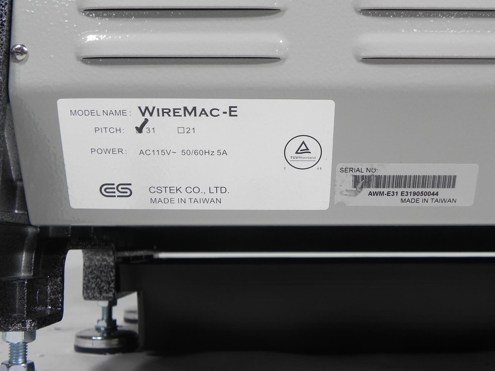 Akiles WireMac-E31 3:1 Electric Wire Binding System
