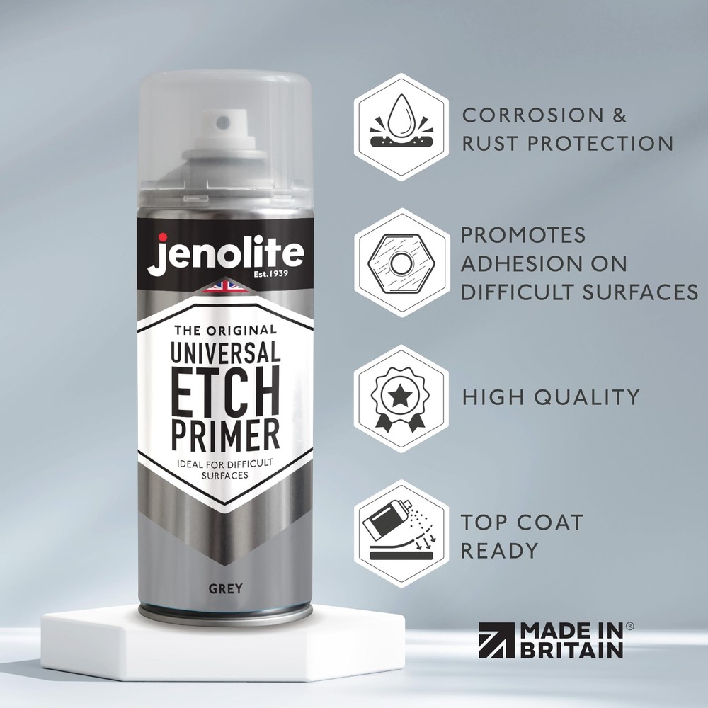 Universal Etch Primer | GREY | High Performance Self Etch Primer For Difficul...