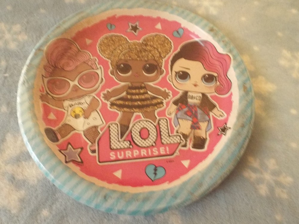 LOL Plates 8 ct.