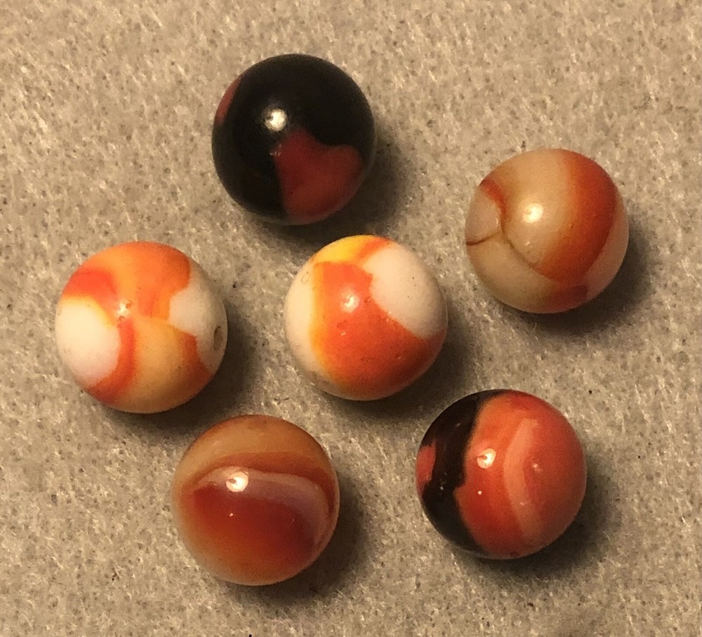 6 Peltier Marbles Oxblood Patch Corkscrew