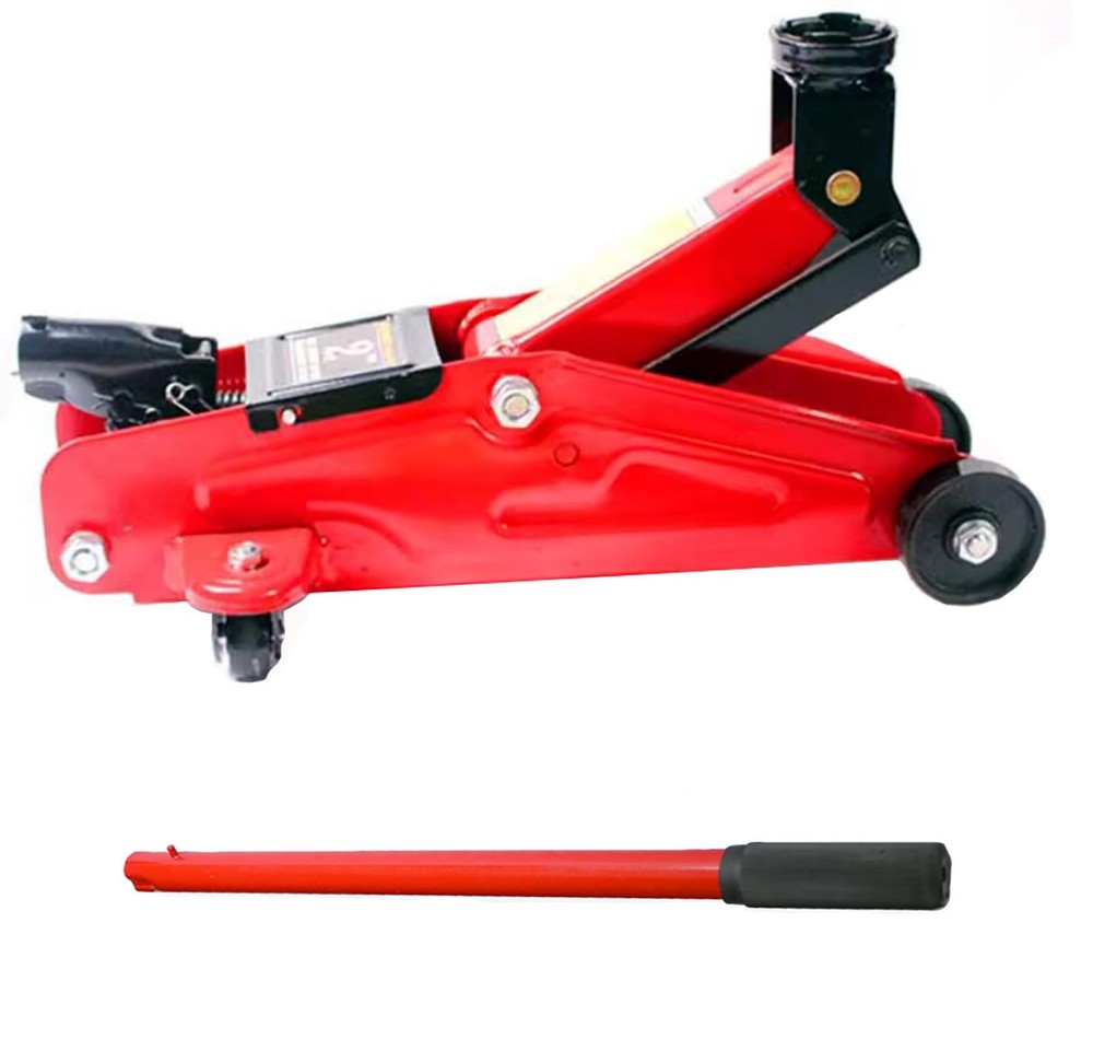 Horizontal Hydraulic Jack Handle Replacement, 2 Ton, Red | Durable Auto Tool