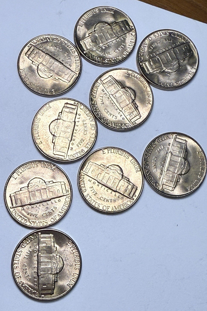 1948-D Jefferson 5c ~ Uncir. GEM BU ~ Great Luster ~Multiple Steps~From Roll~N02