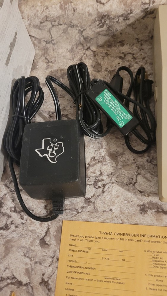 Texas Instruments TI-99/4A Vintage Home Computer - As-Is Please Read!