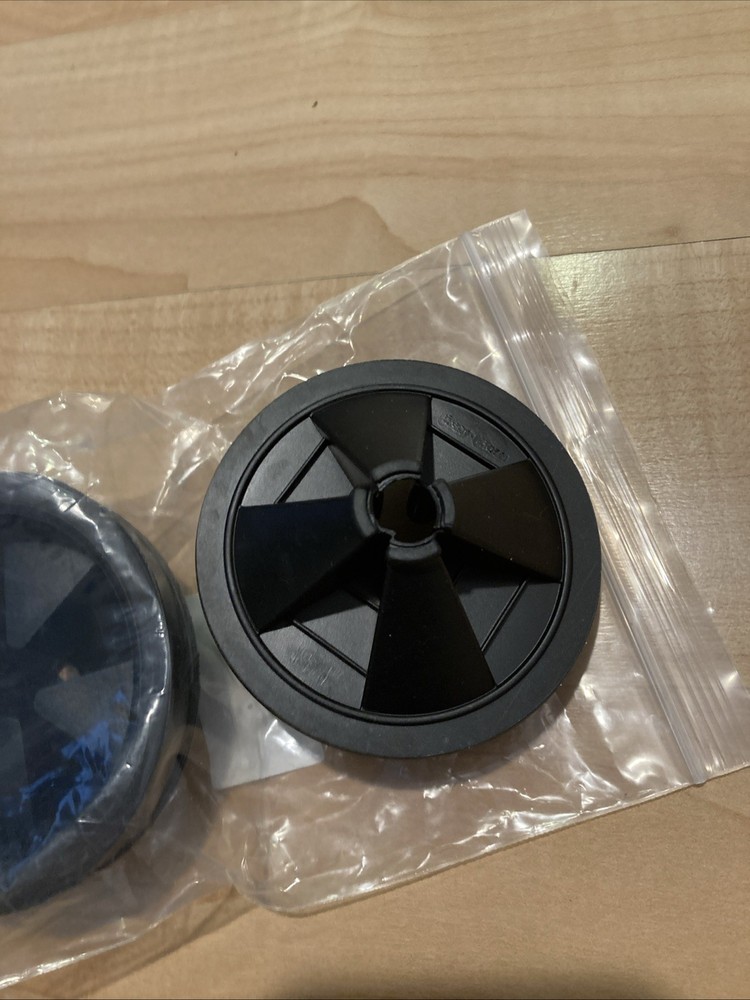 Kitchen Sink Garbage Disposal Plastic Stopper and Removable Splash Guard 2 Pack