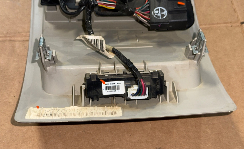 Overhead Console with Harness 22780427