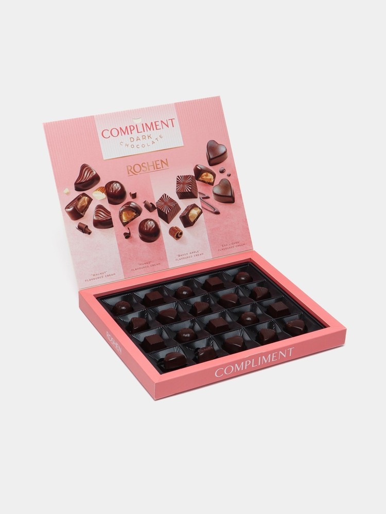 Rochen Dark Chocolate Assortment, 145g – Premium Selection, Rich & Elegant