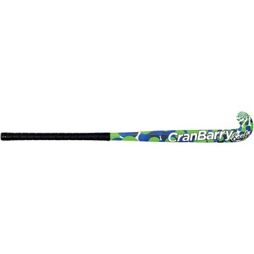CRANBARRY EAGLE FIELD HOCKEY STICK 34", BLUE/GREEN *DISTRESSED PKG