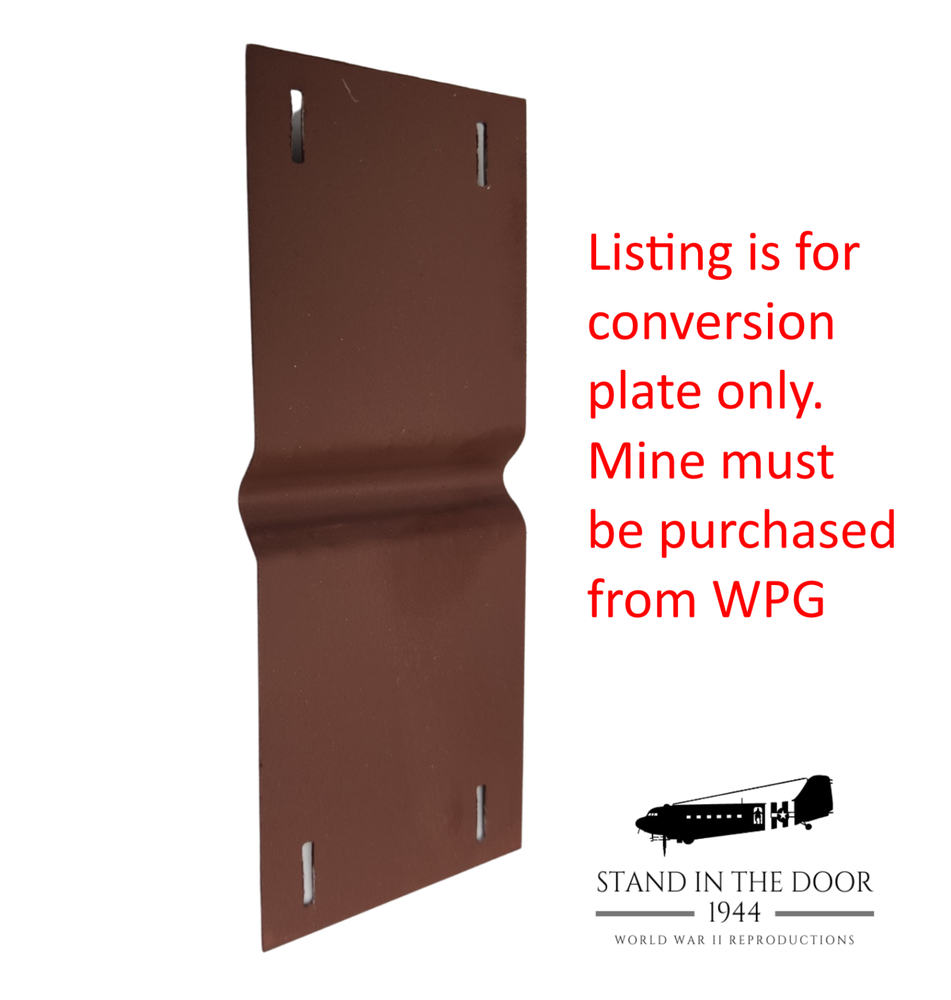 WW2 MkI Hawkins Mine Conversion plate