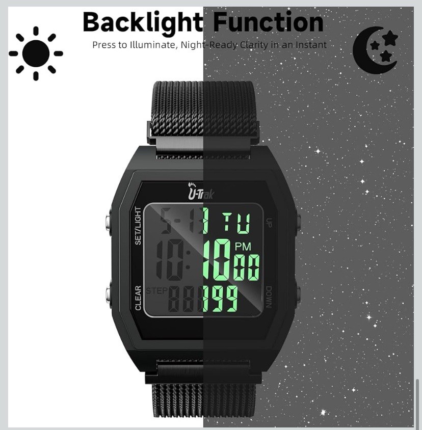 3D Pedometer Watches