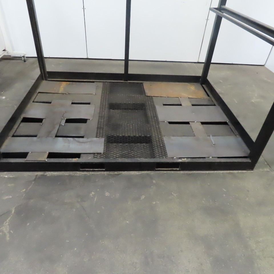 61"x83"x65" Custom Heavy Duty Stackable Material Storage Rack