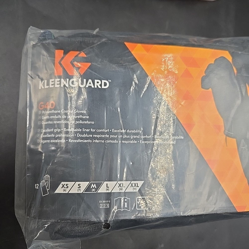 (24-Pk) Kimberly Clark Safety Gloves Polyurethane-Coated Medium