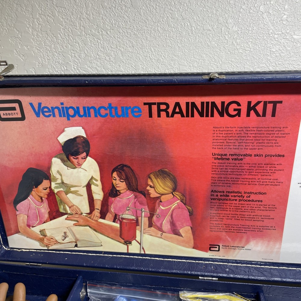 Life Form Advanced Venipuncture Training Kit Dark ***AS IS***USED***