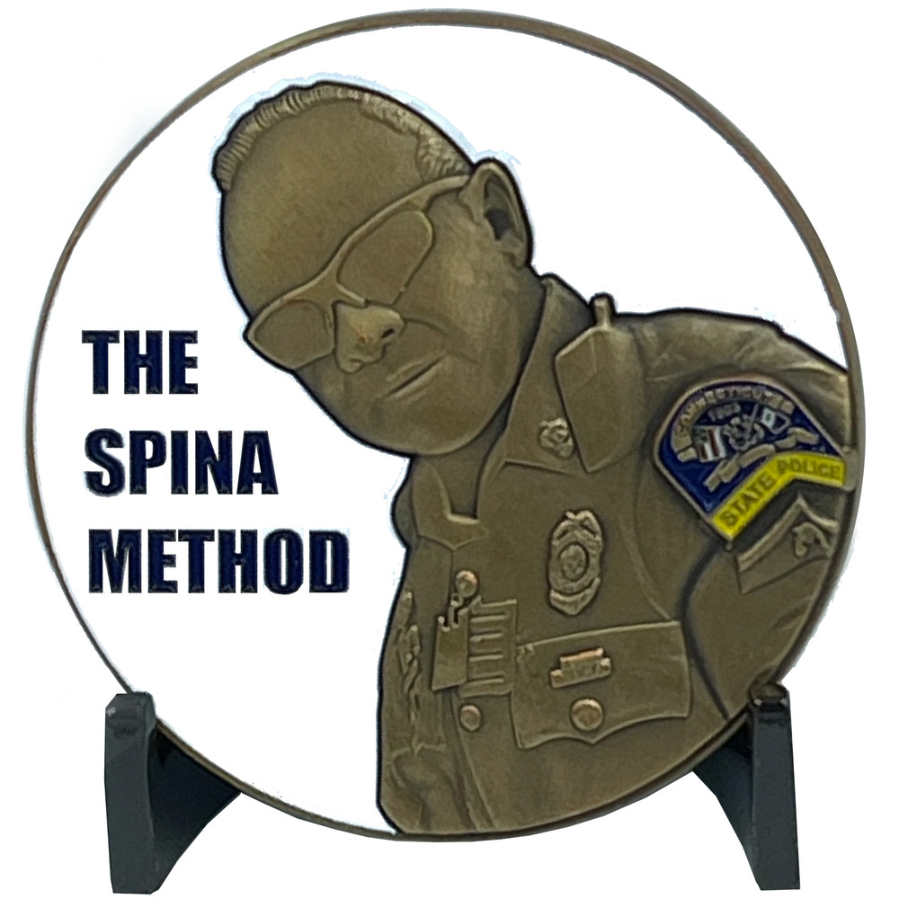 BL9-010 CSP Version 6 Spina Method Communications Challenge Coin inspired by Con