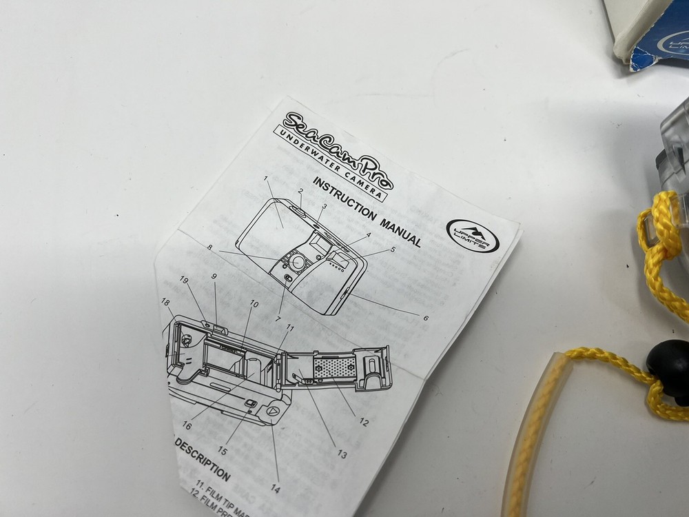 UPPER LIMITS SeaCamPro Underwater Film Camera