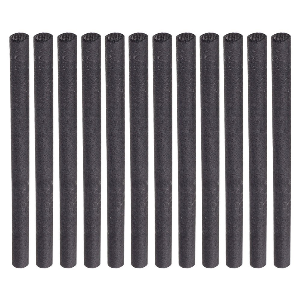 12Pcs Graphite Electrode Cylinder Rod Diameter for Melting Tasks