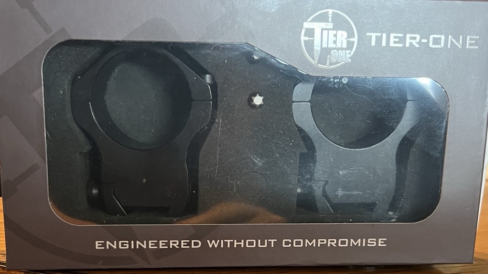 Tier one 34mm high 17mm dovetail Scope Rings