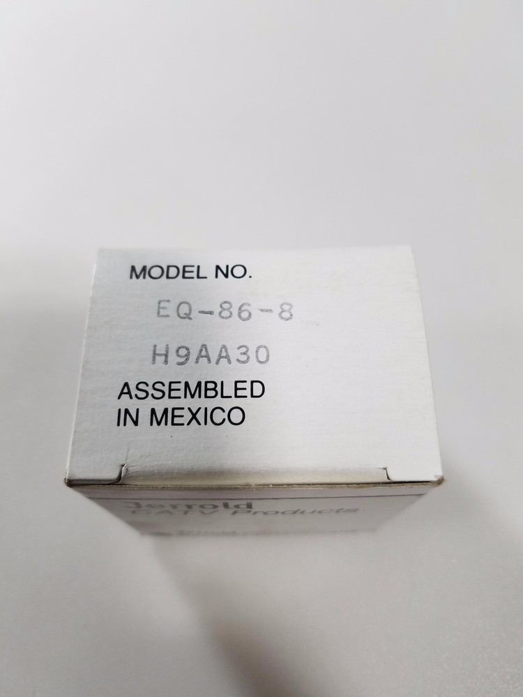 General Instrument/Jerrold EQ-86-8 Equalizer