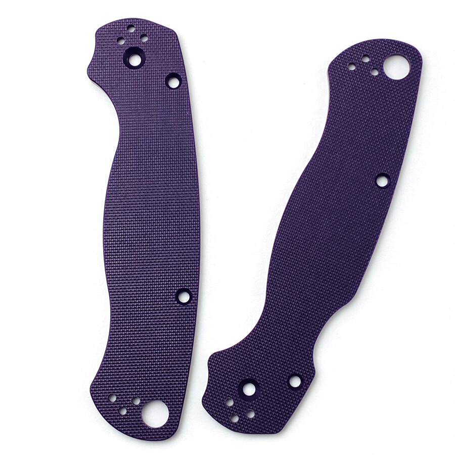 Custom Purple G10 Handle Scales For Paramilitary 2 Para 2 PM2 Folding Knife Gift