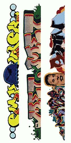 Blair Line HO Graffiti Decals Mega Set #4 (9) ~ 2247