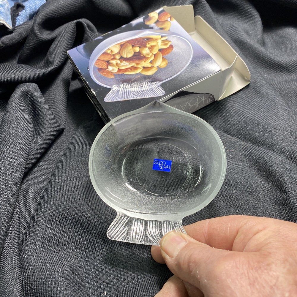 Studio Nova Glass Bowl Candy or nut Dish Nature’s Harvest