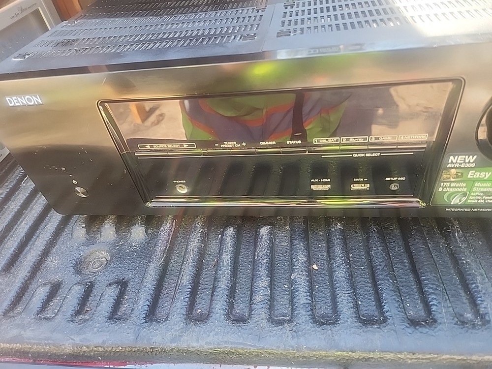 Denon AVR-E300 Integrated Network AV Receiver bundle w remote