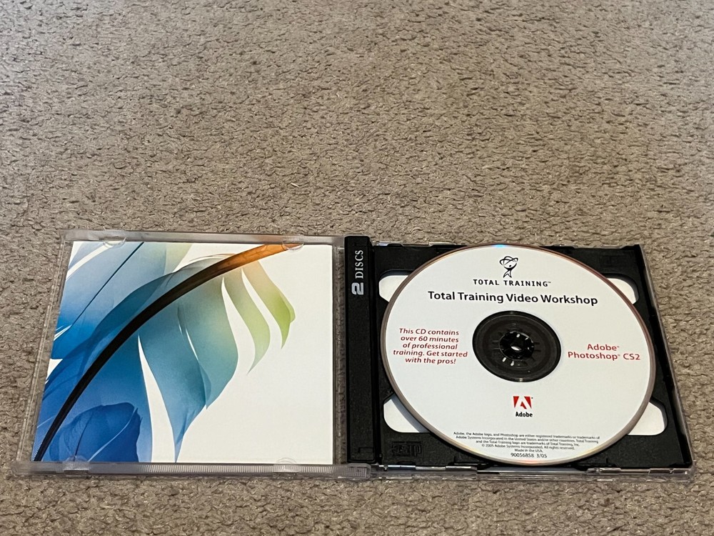 Adobe PhotoShop 7.0 CS2 User Guide Training Video Workshop Vintage