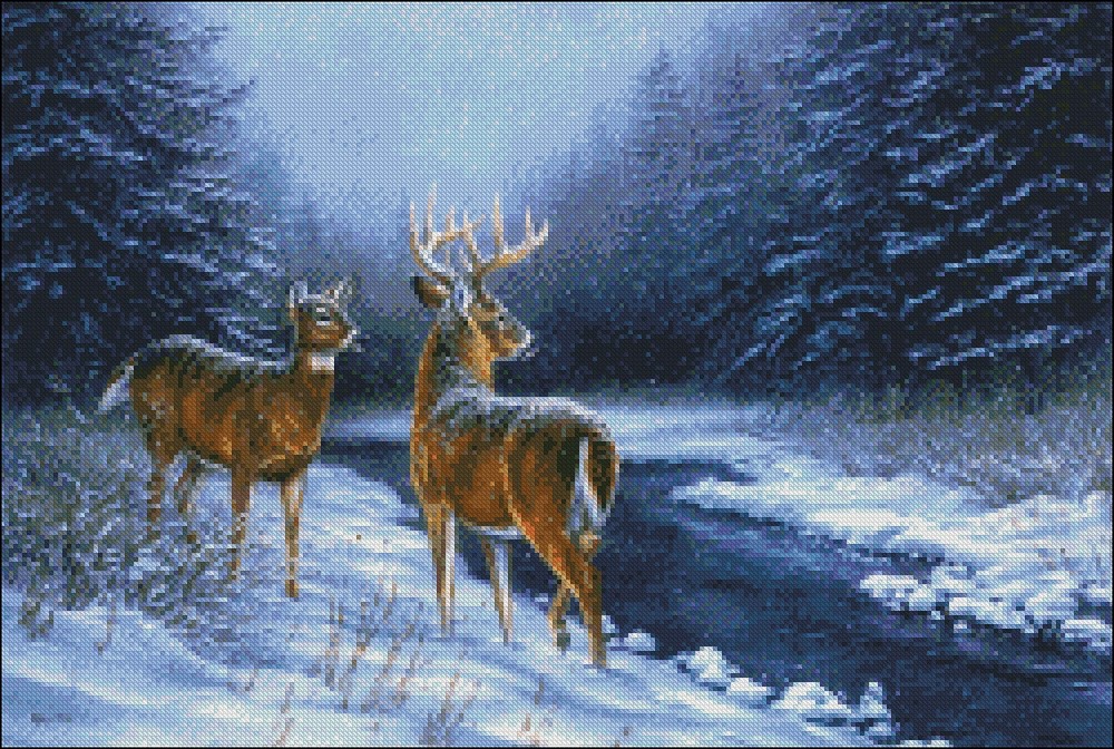 Counted Cross Stitch Kits Needlework Crafts DIY Chart-- Storm's End 2