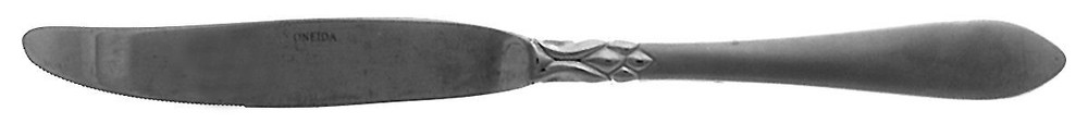 Oneida Silver Simba  Modern Solid Knife 5570043