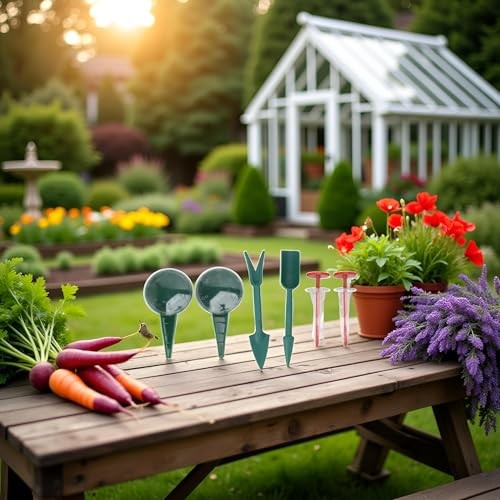 6Pcs Mini Sowing Seed Dispenser, Seed Planter Tool, Handheld Seed Planter,