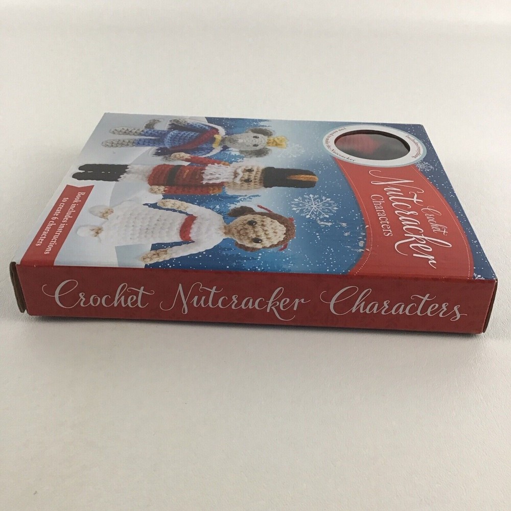 Thunder Bay Crochet Nutcracker Characters Patterns Hook Embroifery Thread New