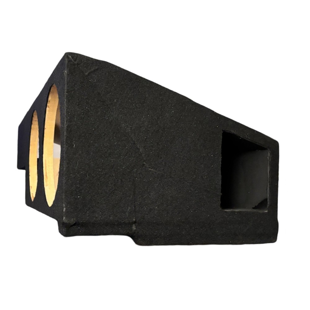 2007-2018 GMC Sierra Ext Cab Dual 8” Ported Box Sub Enclosure Front Fire