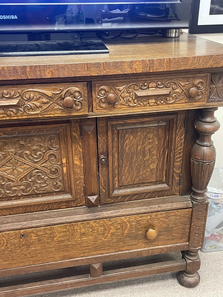 Antique Server / Buffet / Sideboard LOCAL PICK UP ONLY