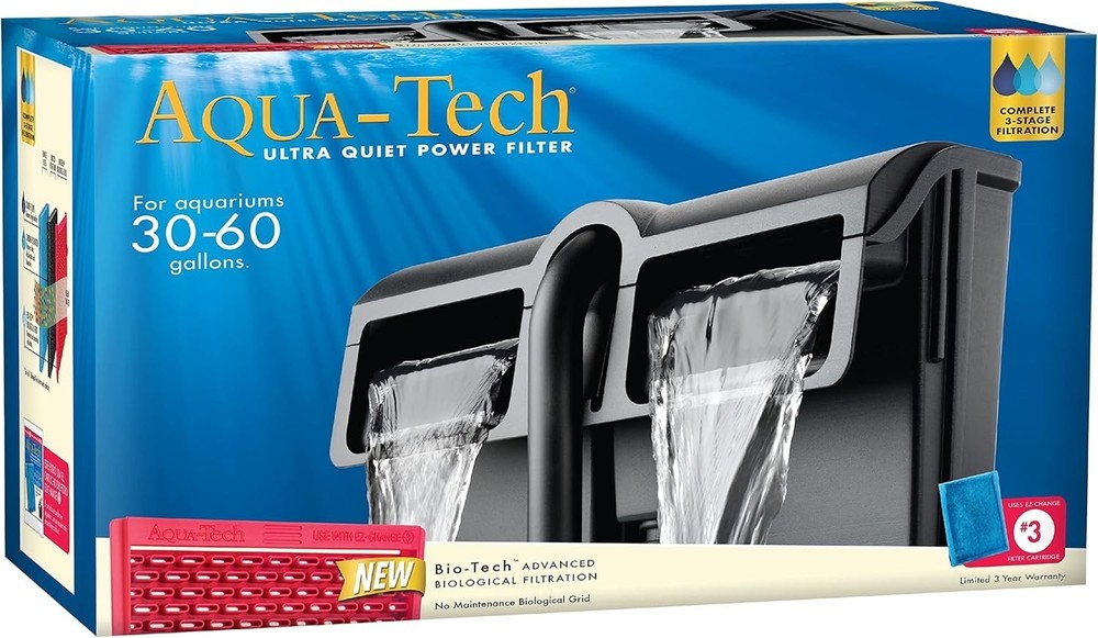 Fast & Easy Power Filter for 30-60 Gallon Tanks