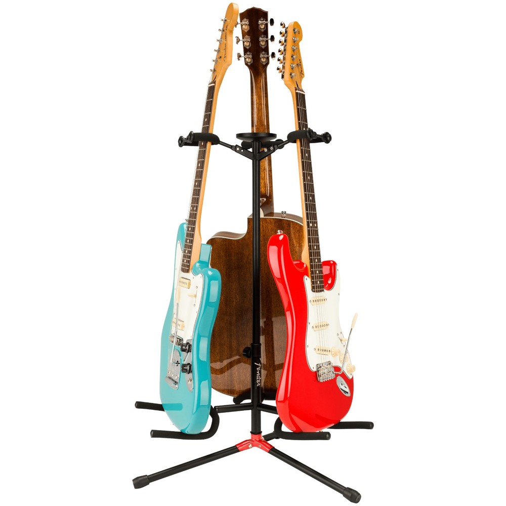 Fender Adjustable Cradle 3-Guitar Stand