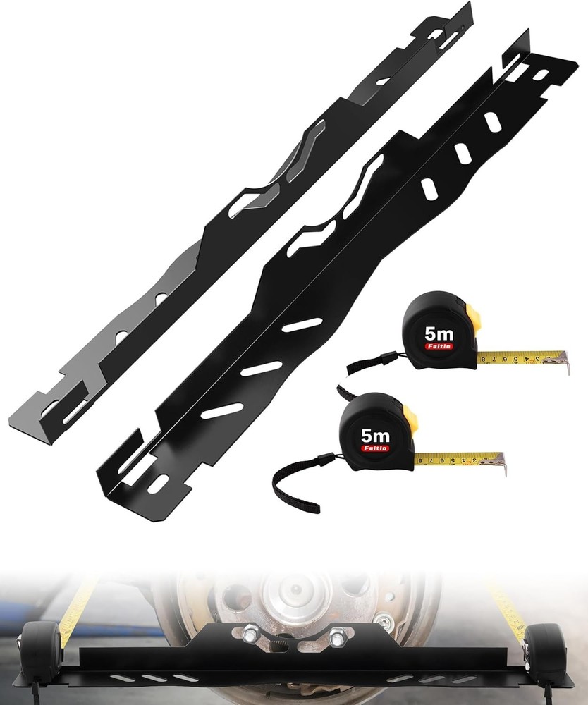 Heavy Duty Wheel Alignment Tool Plates - Black