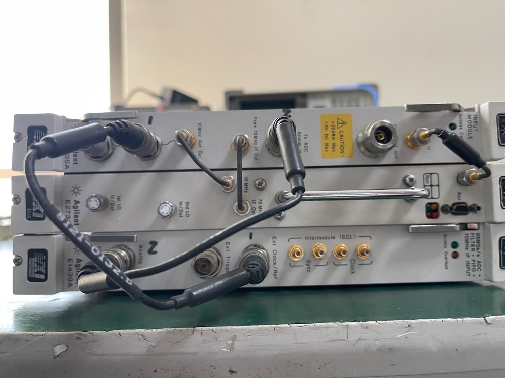 Agilent VXI 89605A_E2730A_E1439A modules ONE LOT for E8408A VXI Mainframe