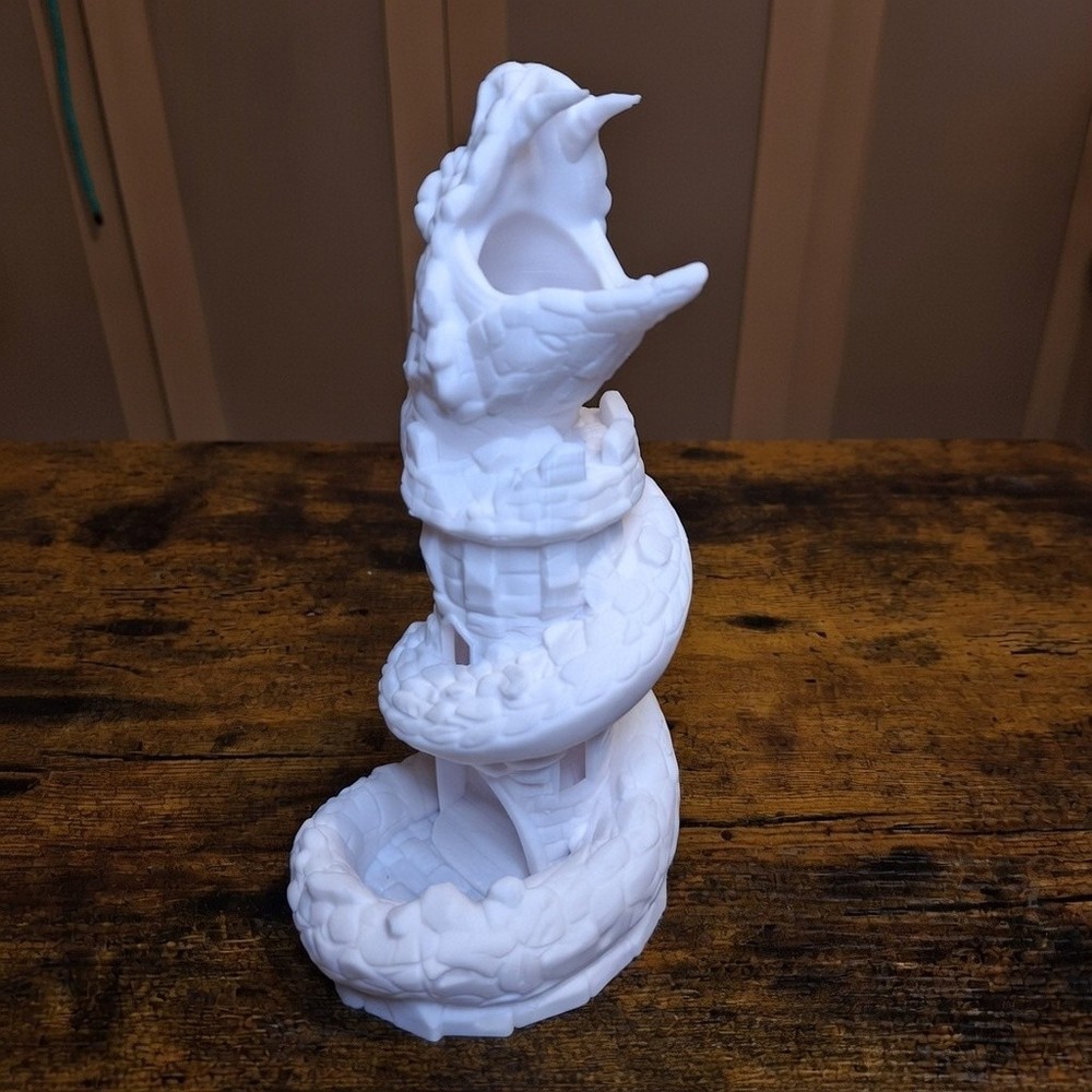 The Basilisk Dice Tower – 3D Printed