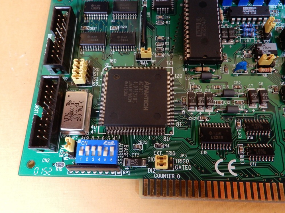 Advantech PCL-818L DAQ Card Fried During Testing AS IS