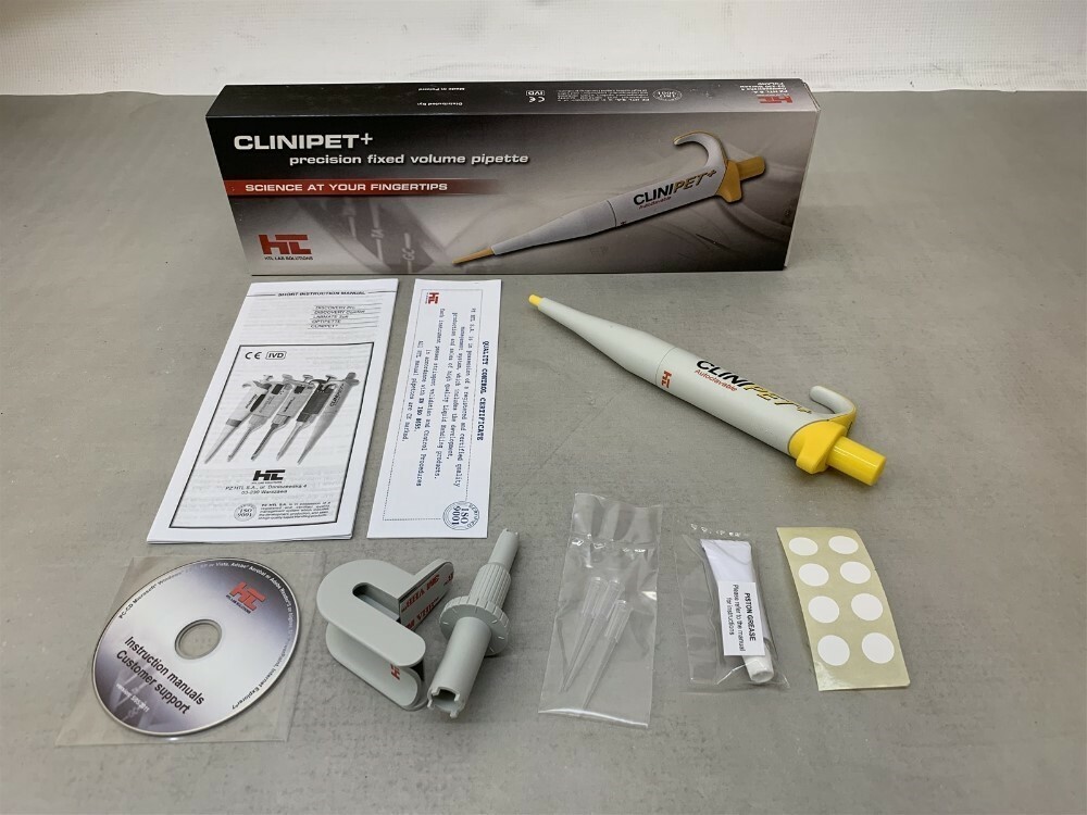 HTL Lab Solutions CLINIPET+ Precision Fixed Volume Pipette CP100/100, 2234