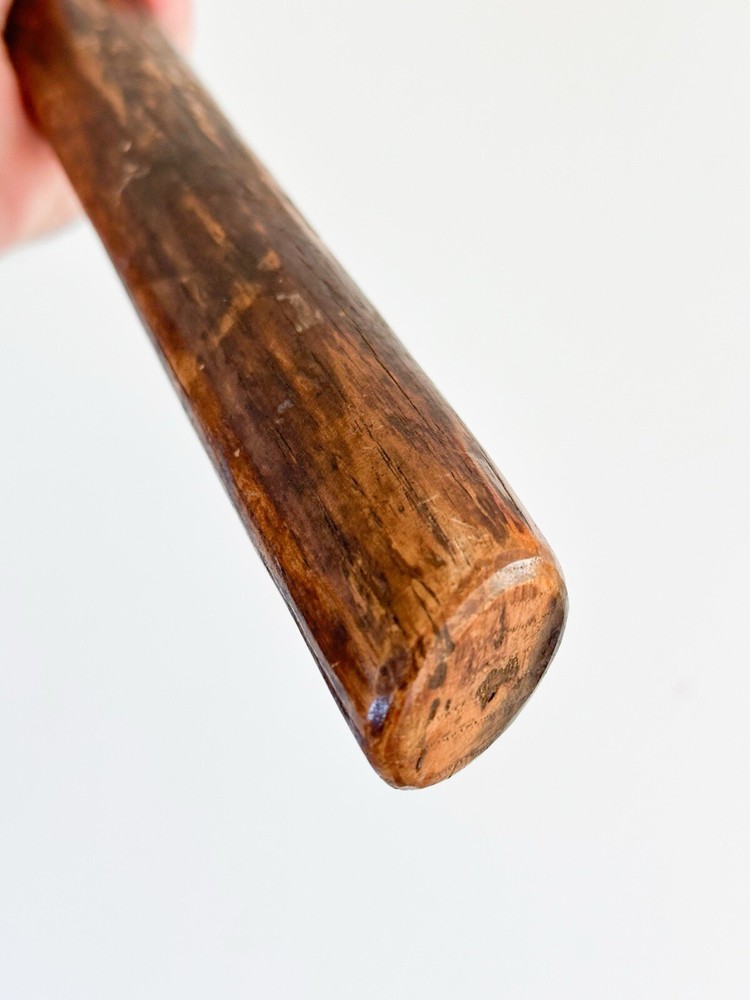 Signed Primitive Woodworking Adze Axe Tool Hex 1lb 11oz Antique Unusual