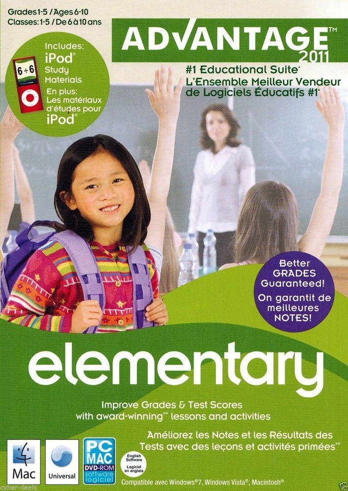 elementary advantage 2011 for PC/mac  *New,Sealed*