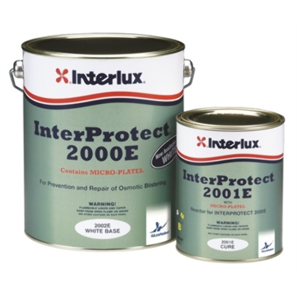 Interlux Y2002EKIT1 Interprotect Epoxy Primer 2000E WHITE Gallon Boat MicroPlate
