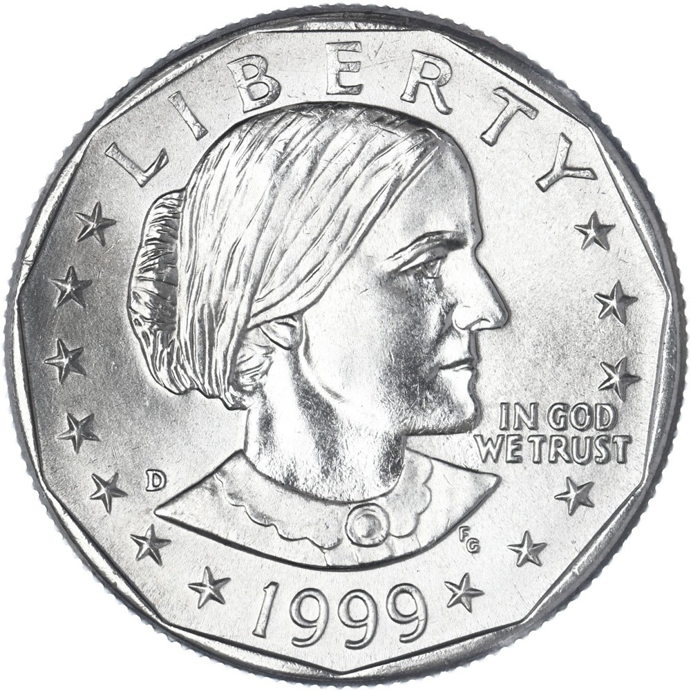 1999 D  Susan B Anthony Dollar Uncirculated US Mint