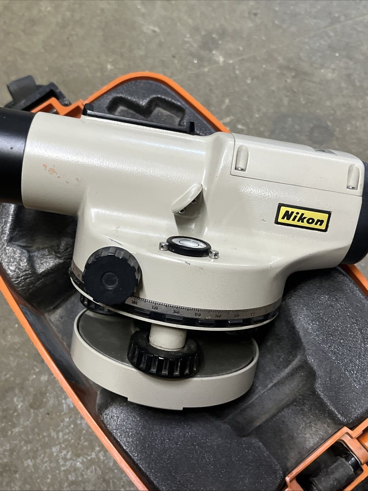 Nikon AZ-1S Engineers Automatic Level Surveying Camera & Case 📷